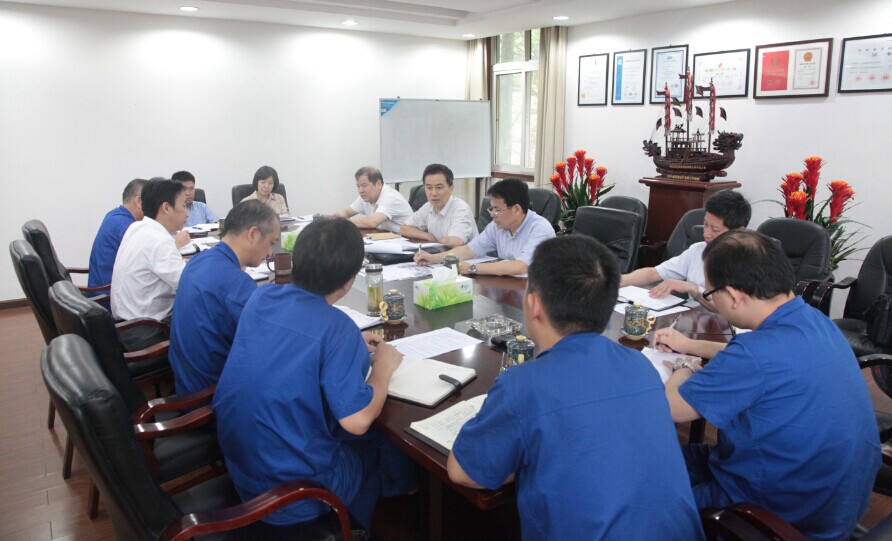 沈志云總經(jīng)理赴申達機器制造股份有限公司視察調(diào)研