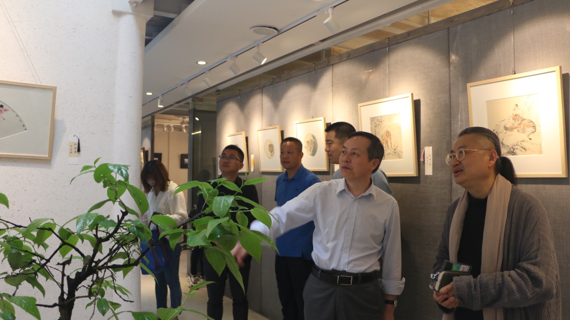 順時隨俗 匠心揮墨吉祥意  谷雨·群易吉祥藝術(shù)展在九溪書院成功舉辦