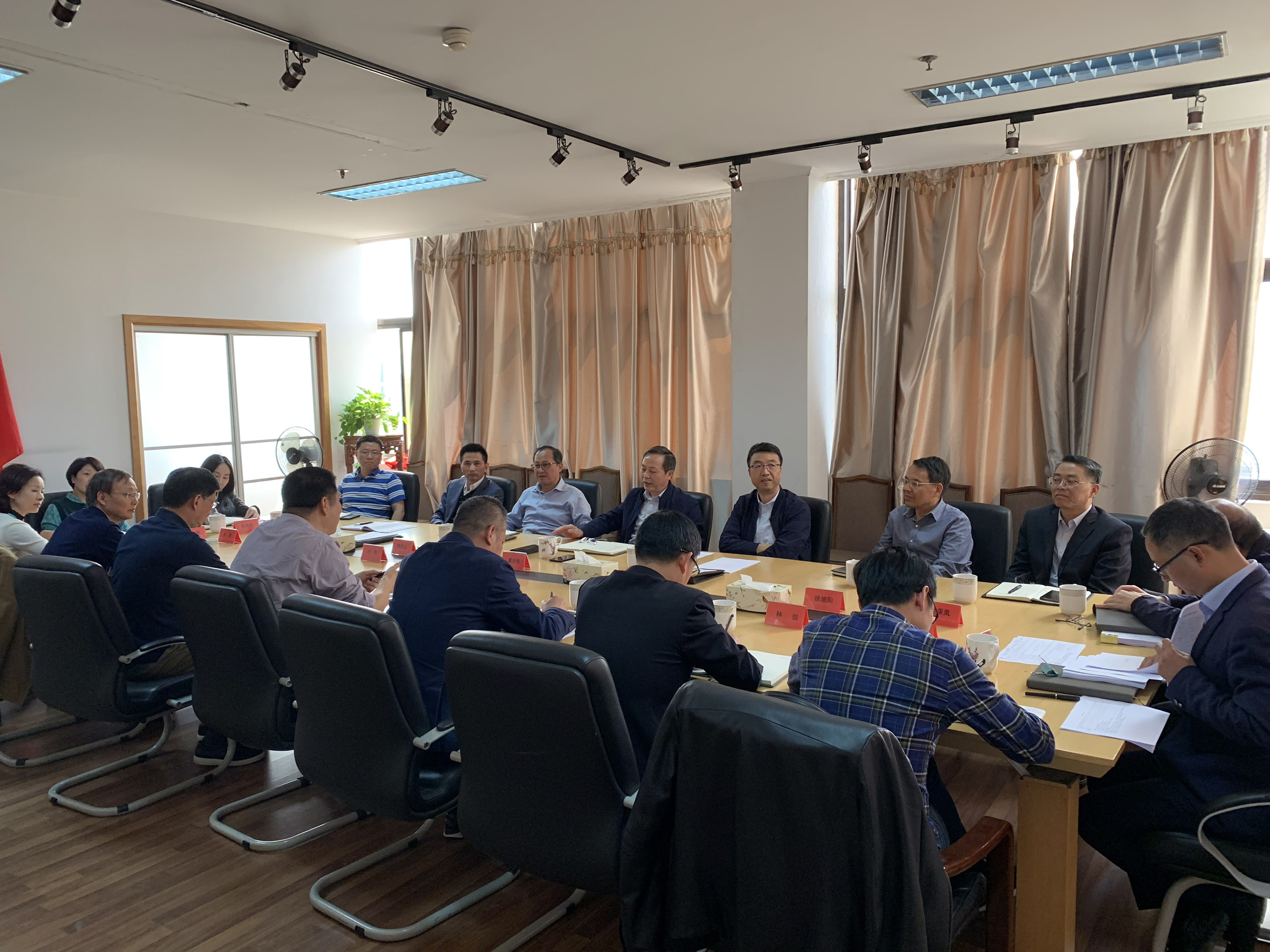 集團公司黨委書記董事長虞岳明 一行蒞臨公司調(diào)研指導(dǎo)工作