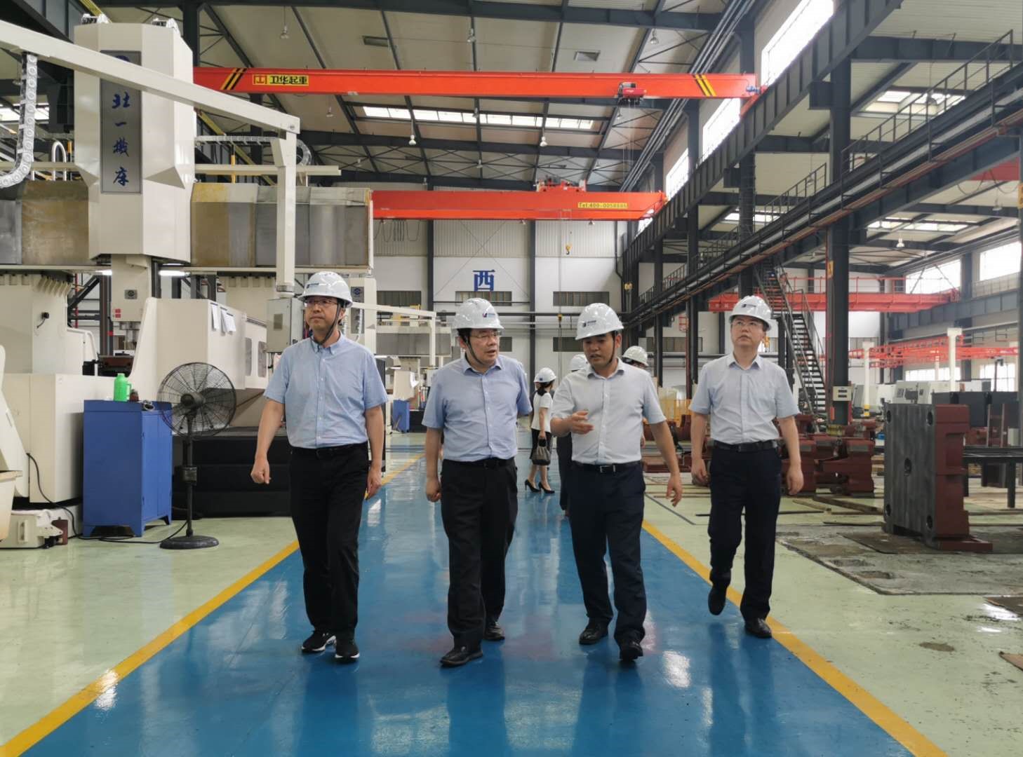 浙江大學(xué)工研院院長趙榮祥赴德清申達公司洽談合作事宜